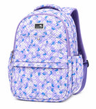 Carrierry Floral Print School Backpack for Girls & Women | Lightweight Water-Resistant College Bag | Spacious Casual Travel Backpack with Multiple Compartments |