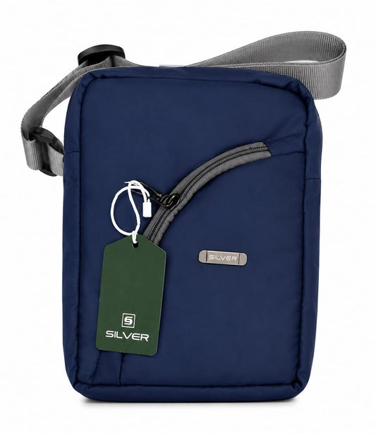 Men's Crossbody Sling Bag | Water-Resistant Travel Messenger Bag with Adjustable Shoulder Strap | Compact Side Bag for Mobile, Wallet & Daily Essentials