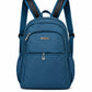 Silver Lightweight Water-Resistant Backpack for  Women  | School, College, Office & Travel Bag | Multiple Compartments |