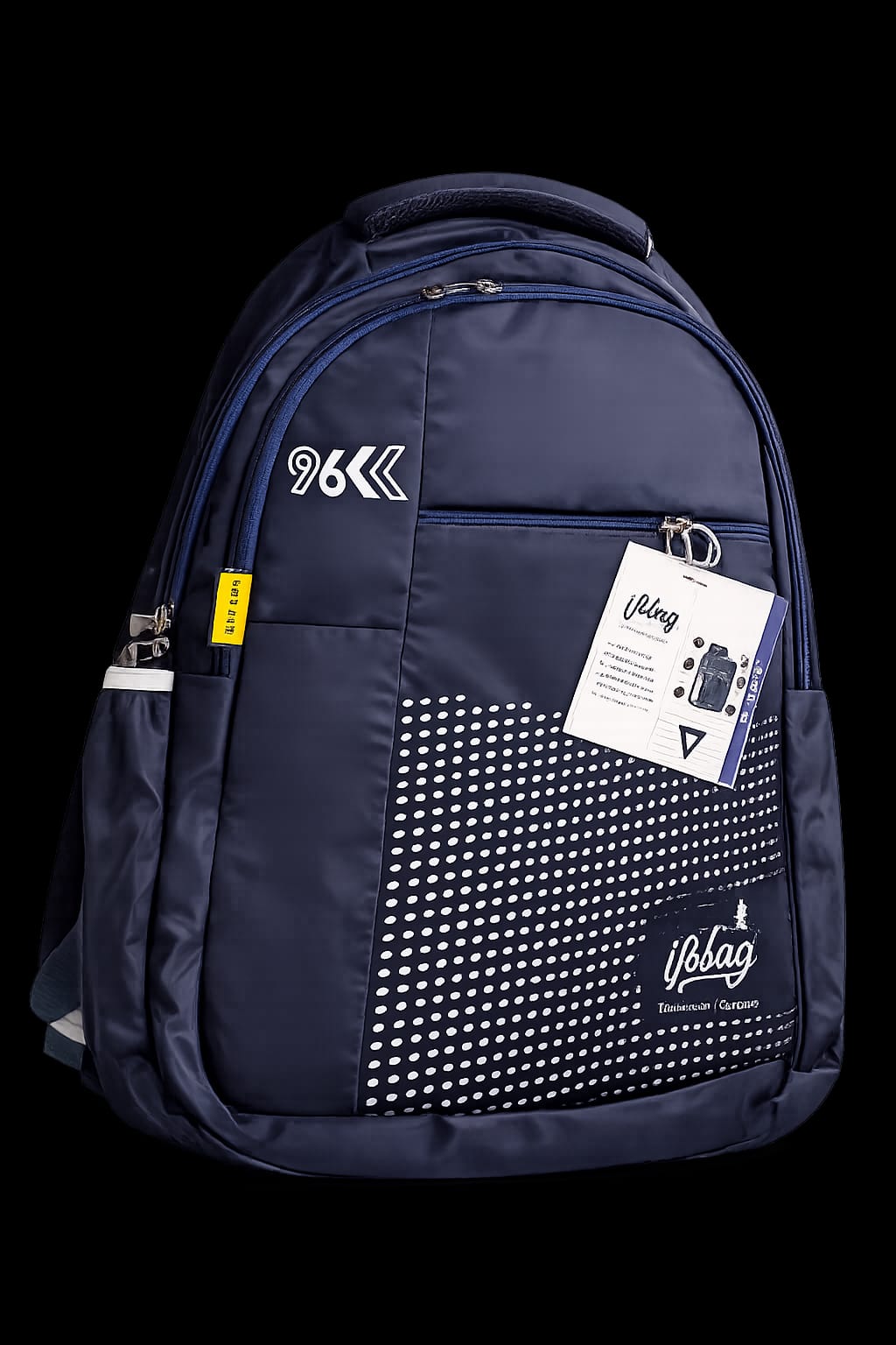 school bag for boys   | Water-Resistant College & Office Bag | Travel Backpack with Multiple Compartments & Side Bottle Pockets | Black