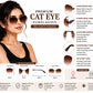 Women's Rimless Oversized Square Sunglasses – UV400 Protection, Brown Gradient Lenses, Gunmetal Metal Frame, Lightweight Designer Fashion Sunglasses for Driving, Travel & Outdoor Wear